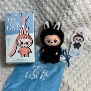 Pop Mart Pin for Love Mini Labubu Letter R